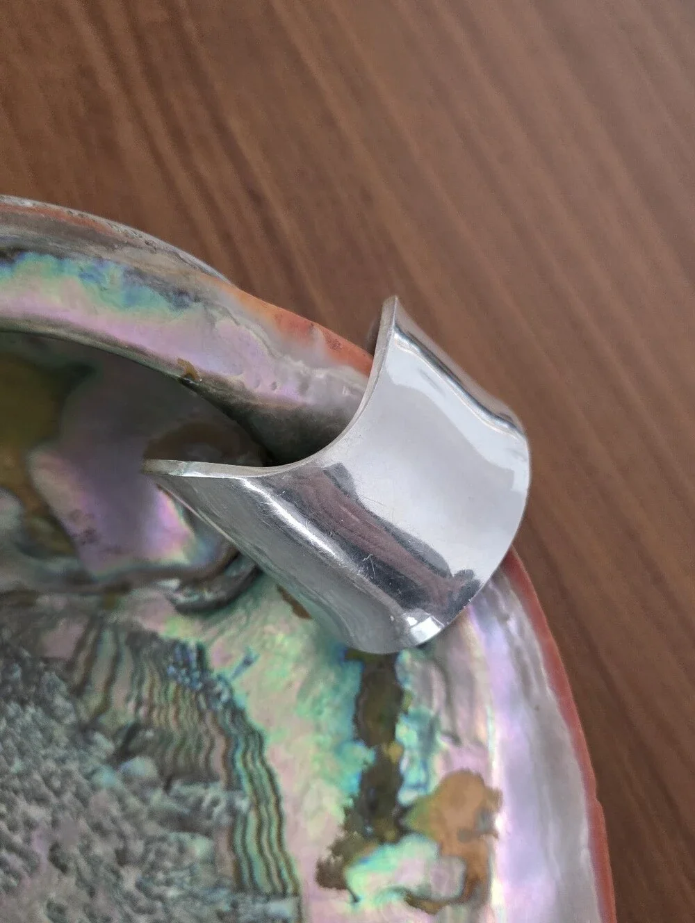 Sculpted Silver Cuff